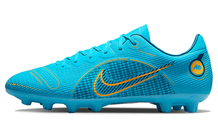 

Nike Mercurial Vapor 14 Pro HG синие (SNKR/унисекс) DJ2847-484 США 8