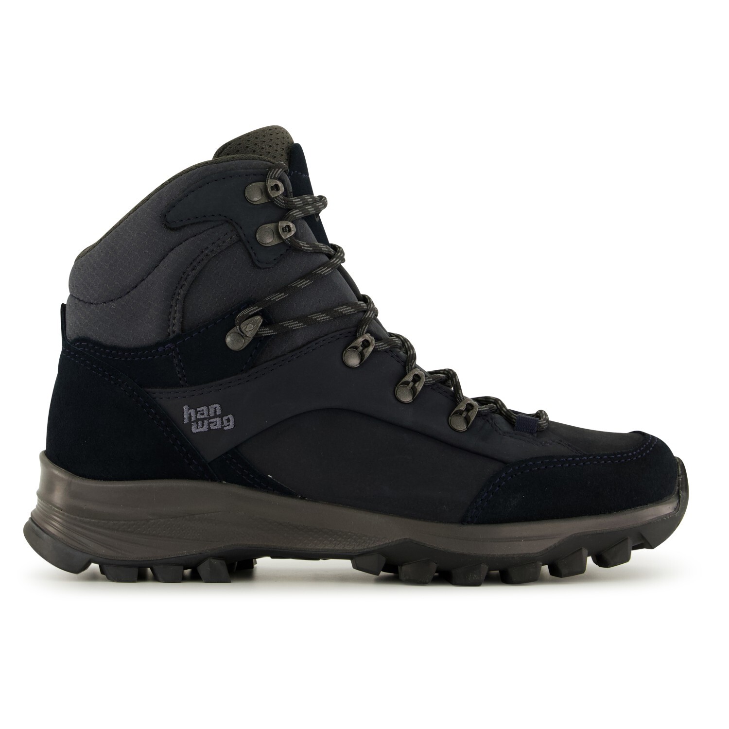 Ботинки для прогулки Hanwag Women's Banks LL, цвет Navy/Asphalt