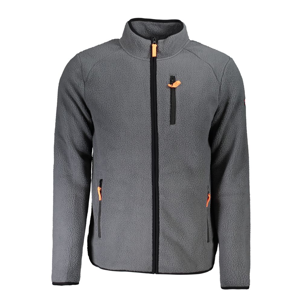 

Серый мужской свитер из полиэстера Geographical Norway