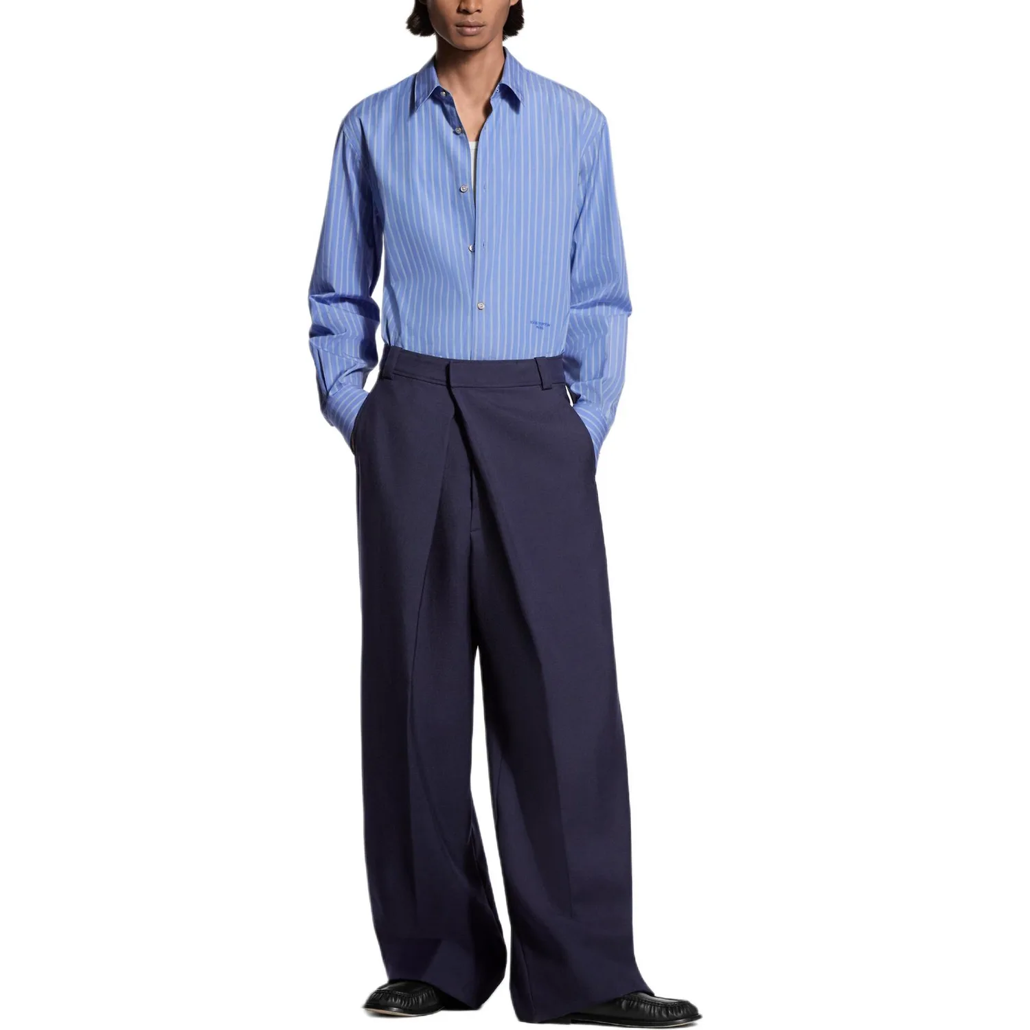 SS26 Casual брюки Men's LOUIS VUITTON, синий — фото 3