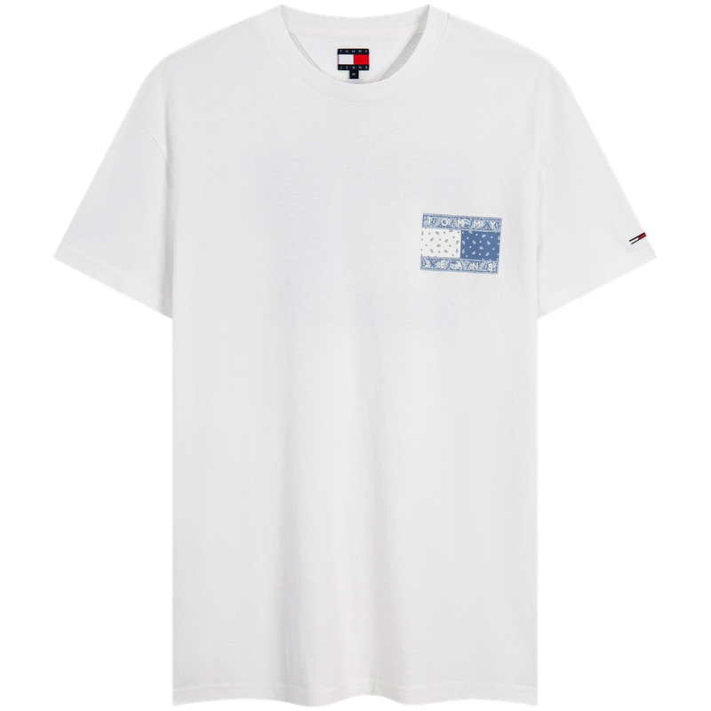 Футболка мужская с круглым вырезом Moderate Tommy Hilfiger, haze синий dy6 — фото 3