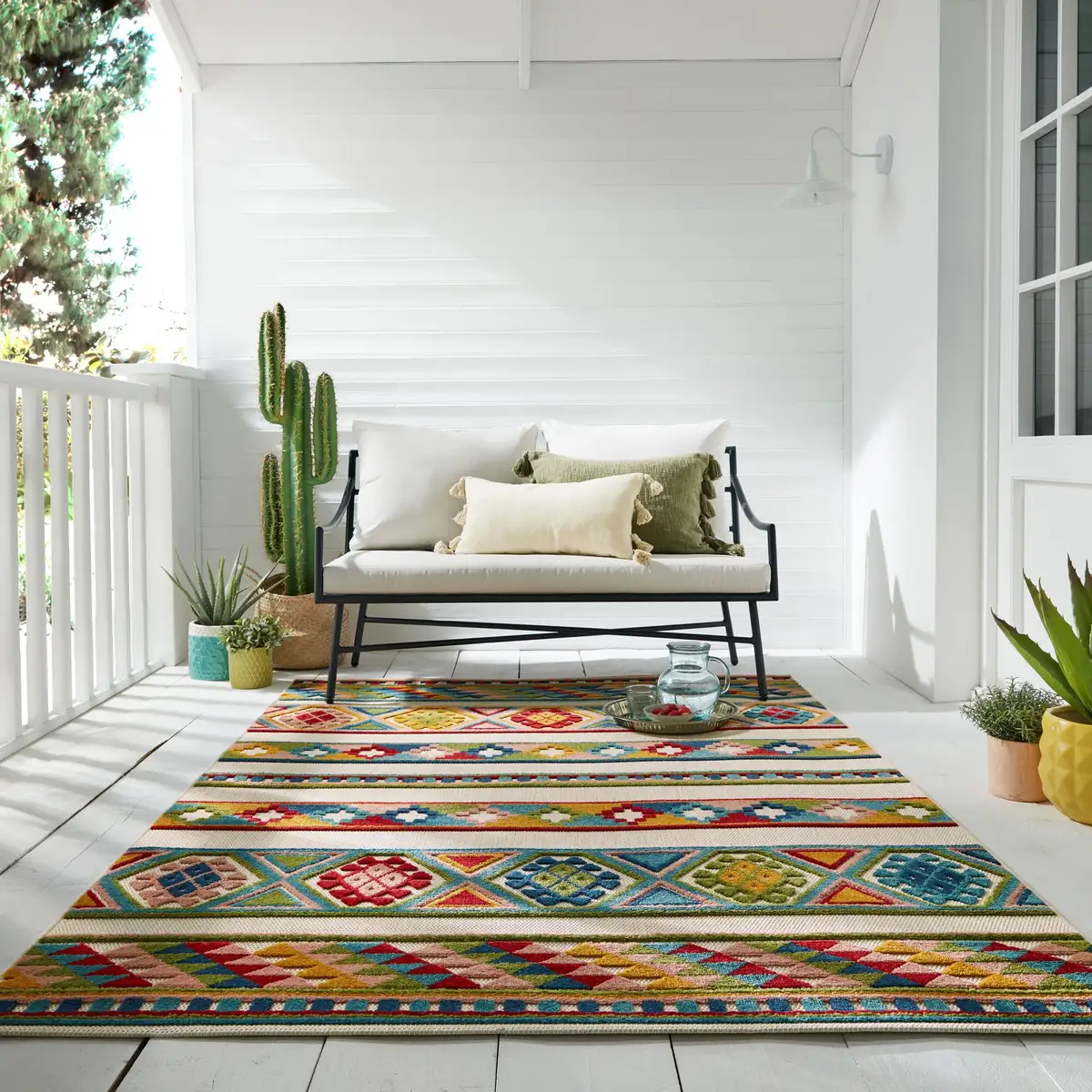 

FLAIR RUGS ковер "Саншайн", прямоугольный, уличный ковер 120х170 см, цвет bunt