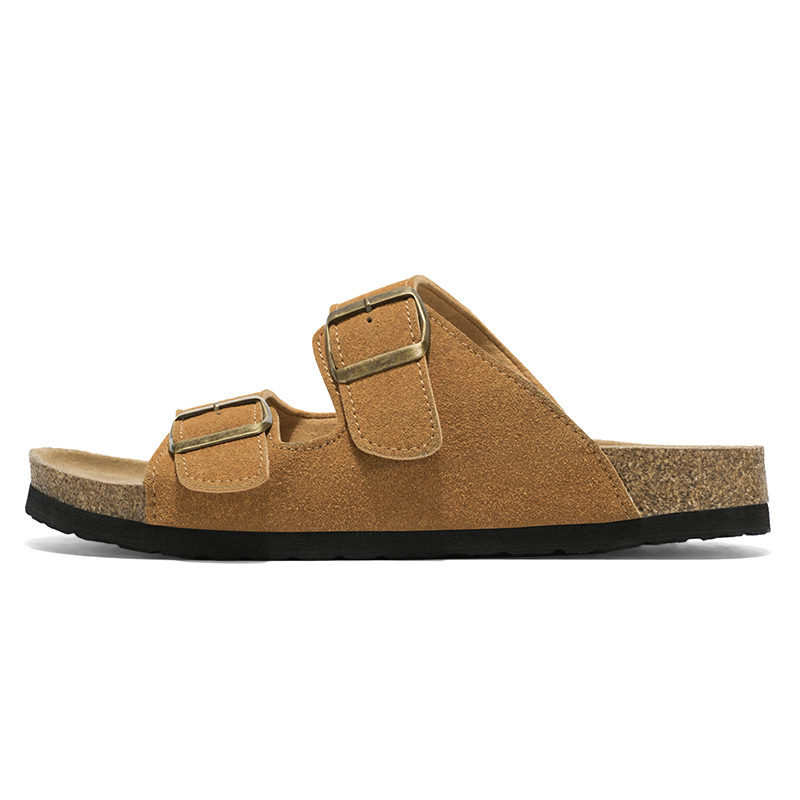 

KLAOSD Резиновые подошвы противоскользящие амортизирующие шлепанцы унисекс коричневые, цвет Brown