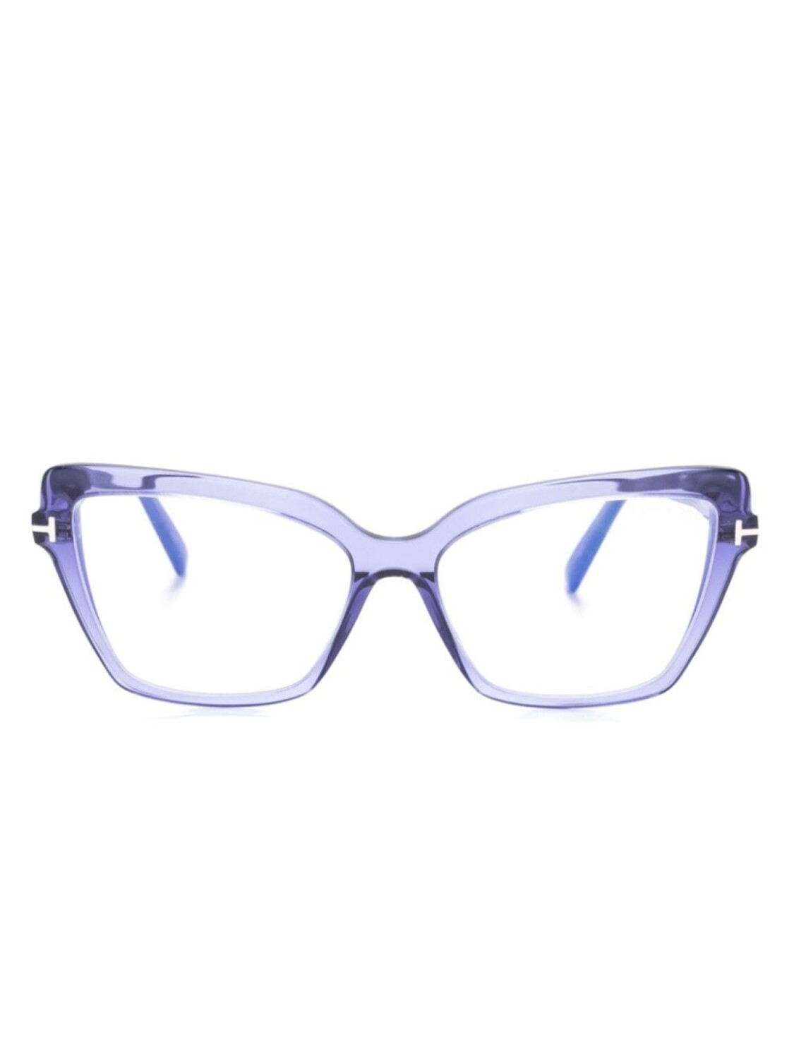 

TOM FORD Eyewear очки в прозрачной оправе, фиолетовый