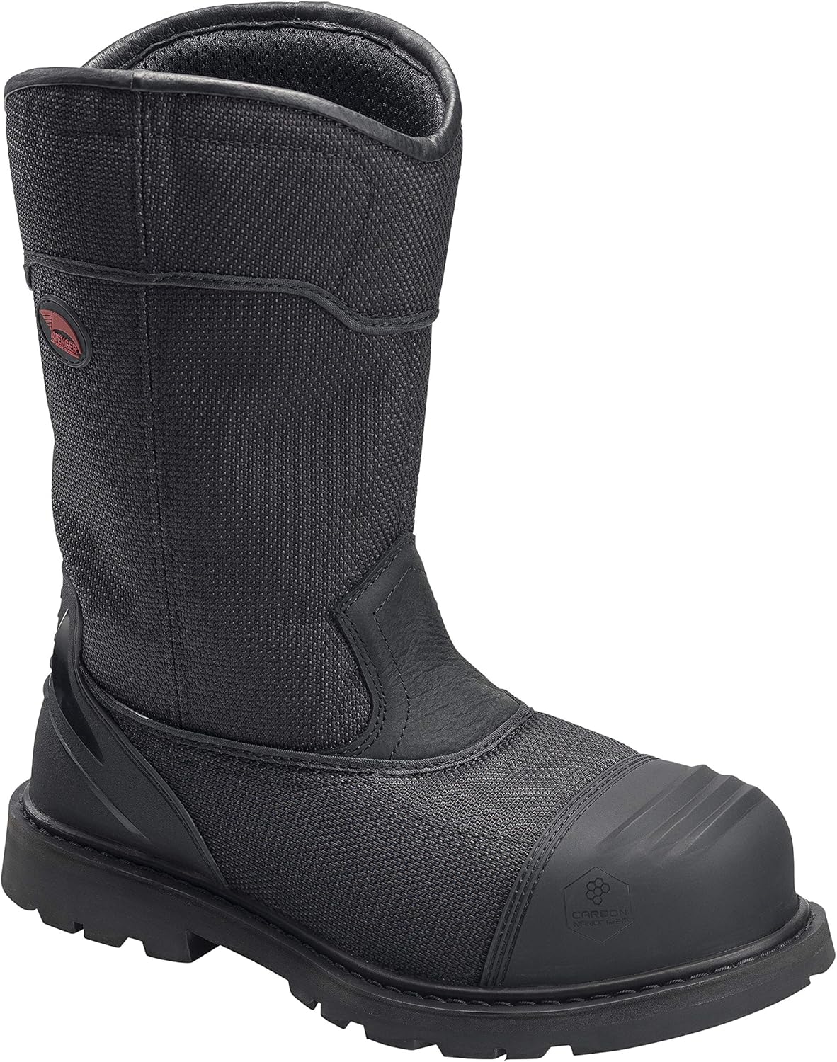 

Рабочие ботинки FSI FOOTWEAR SPECIALTIES INTERNATIONAL 7800 Hammer 11 с карбоновым носком, защитой от проколов и водонепроницаемостью Avenger Work Boots, черный