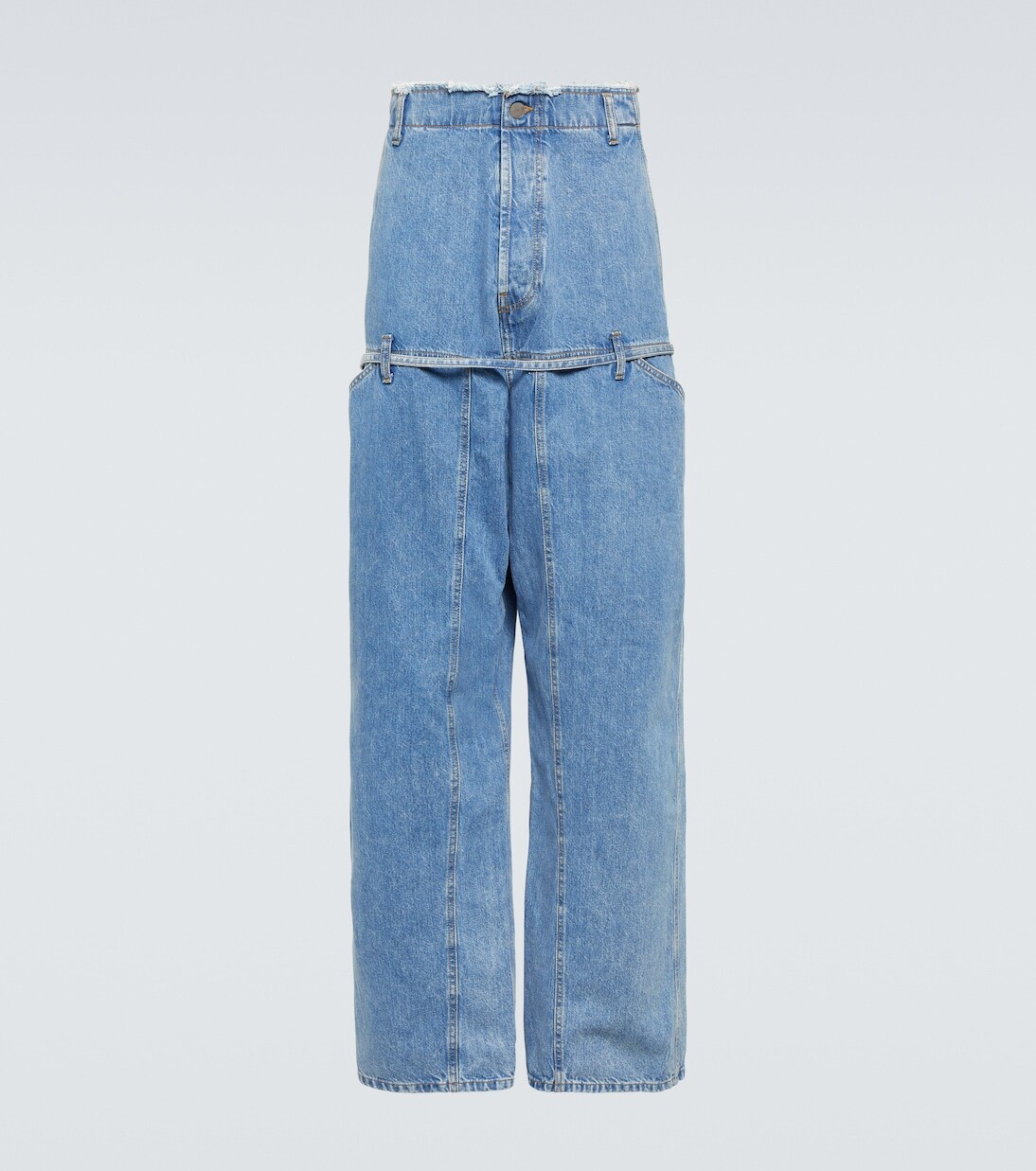 

Джинсы широкого кроя le de nîmes Jacquemus, синий