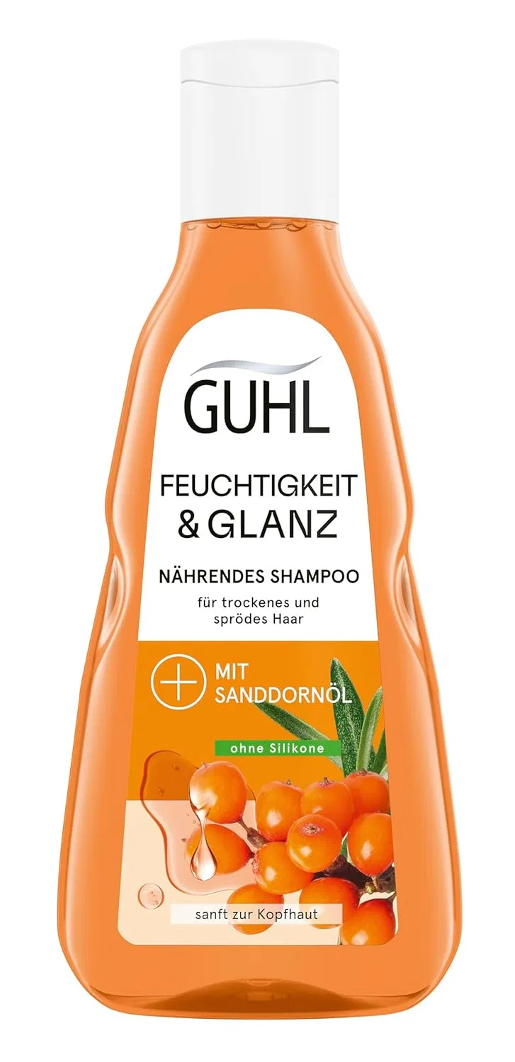 Увлажняющий шампунь с облепиховым маслом и гиалуроном от Guhl, Orange