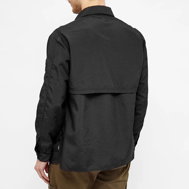 Куртка мужская Stone Island Shadow Project с карманами, черный — фото 3