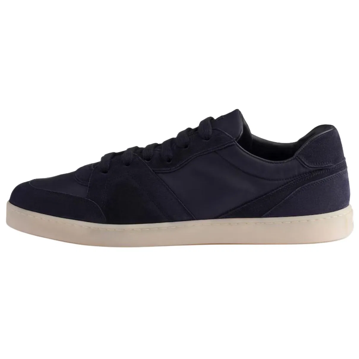 Кроссовки кожаные PRADA Marine Blue