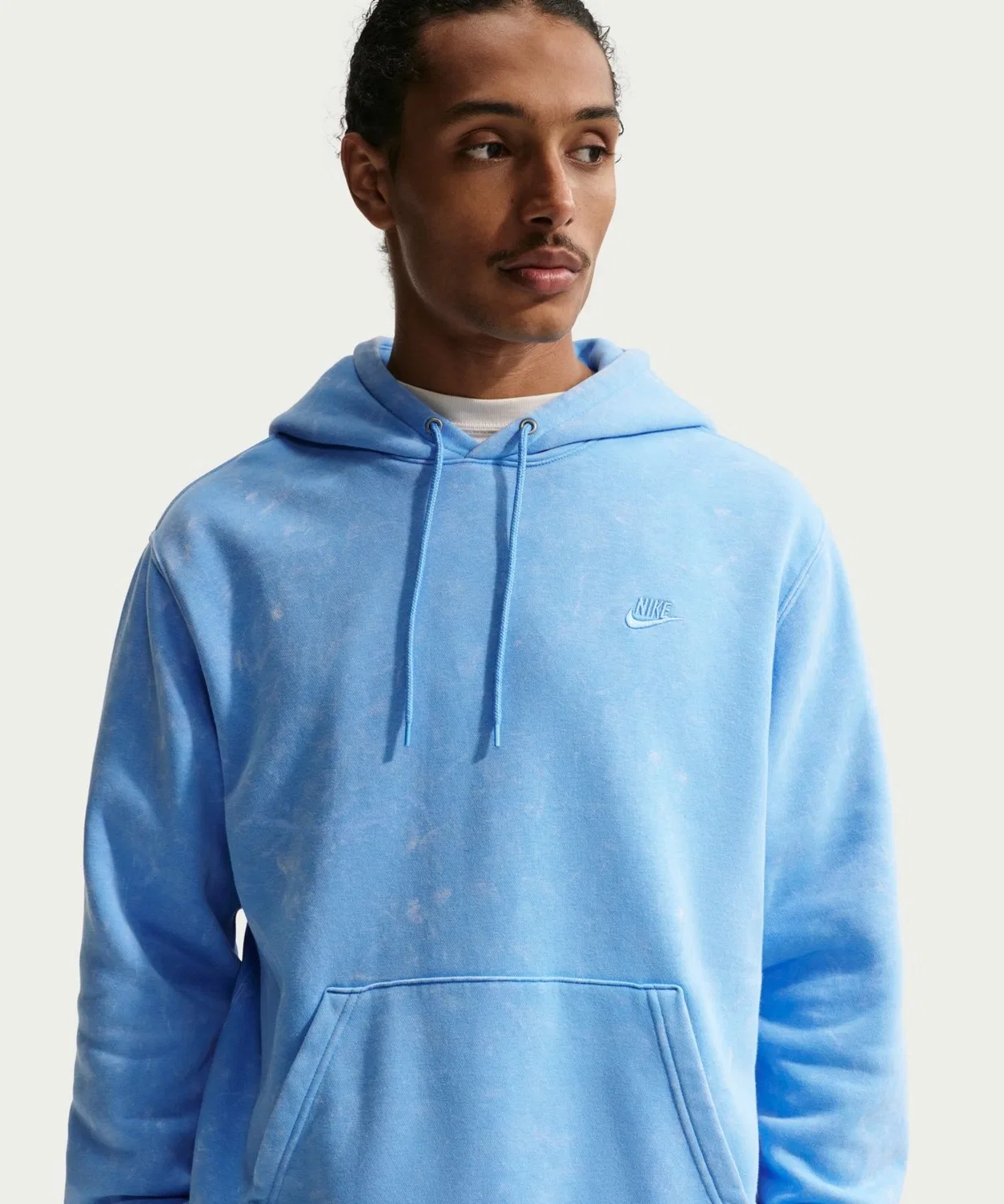 Худи Nike Club BB L/S с длинным рукавом, сакс