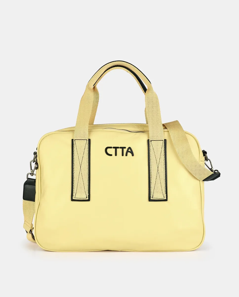 

Черная папка для документов Caminatta, желтый