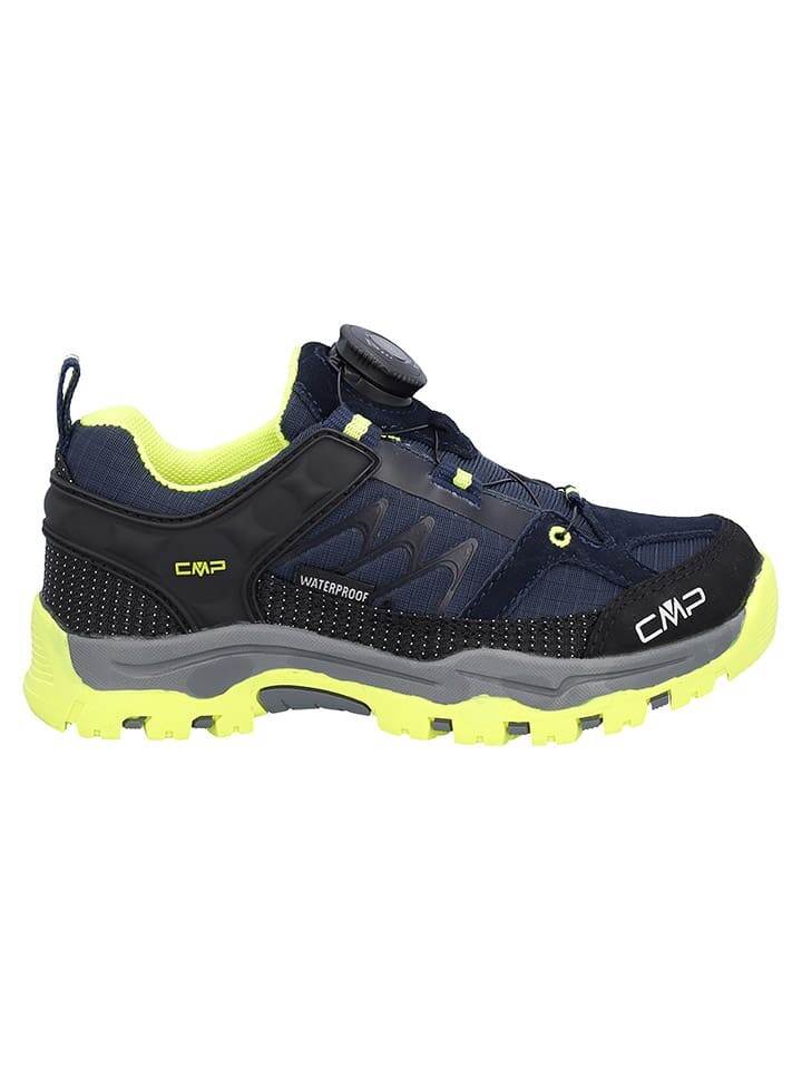 

Походная обувь CMP Leder-Trekkingschuhe Kiruna Fitgo, цвет Dunkelblau/Gelb