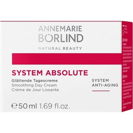 Дневной крем Annemarie Borlind System Absolute Smoothing Day Cream 50 мл - активирует выработку коллагена и эластина - идеальная основа под макияж с насыщенной кремовой текстурой, Annemarie BoRlind — фото 2