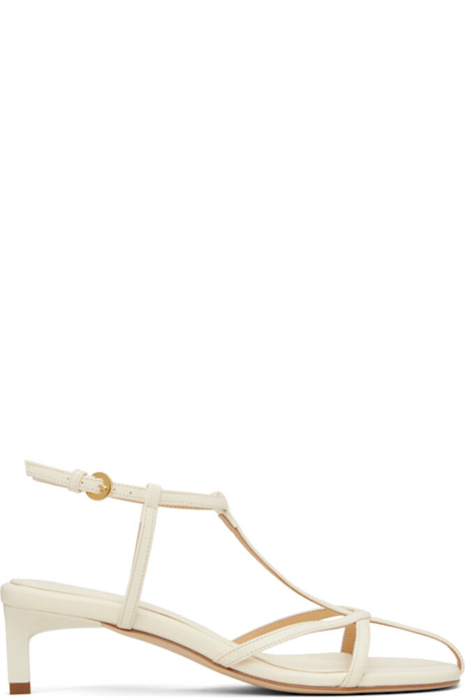 Сандалии на каблуке Off-White Tee Dear Frances