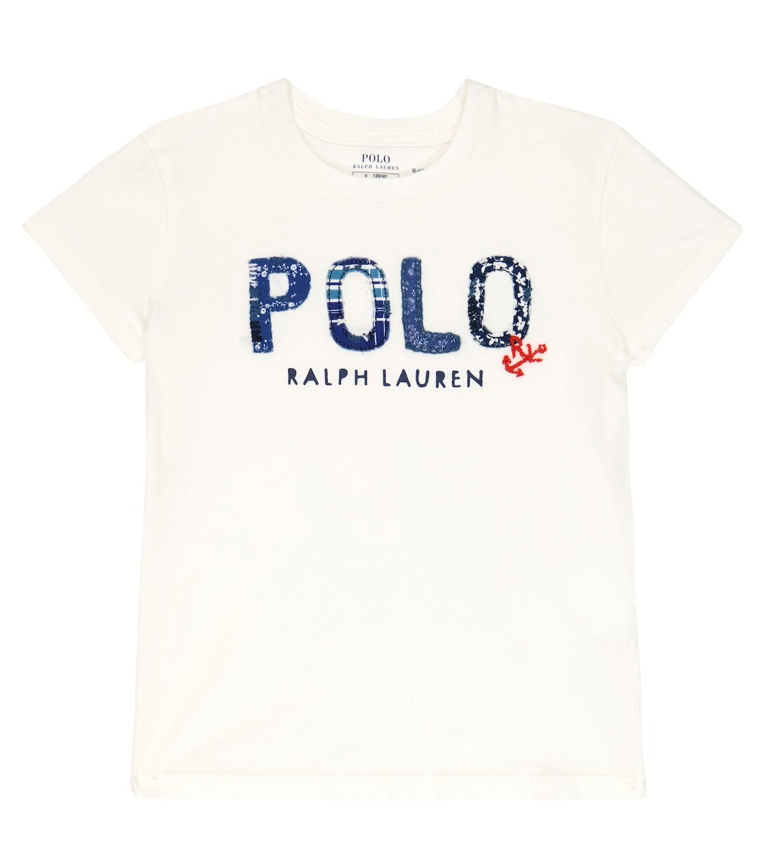 

Футболка из хлопка пике с логотипом Polo Ralph Lauren, белый
