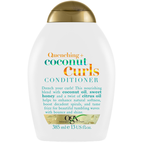 

Увлажняющий кондиционер для вьющихся волос, 385 мл Ogx Quenching+ coconut curls