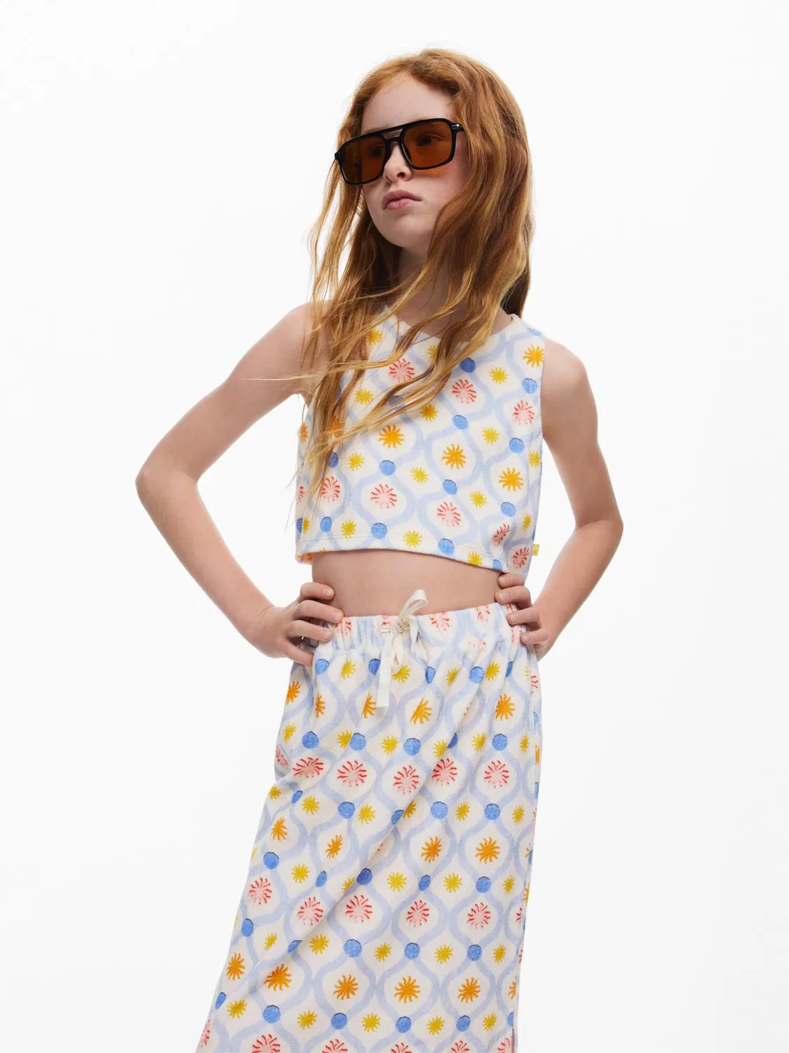 Топ Desigual Top, мультиколор — фото 3