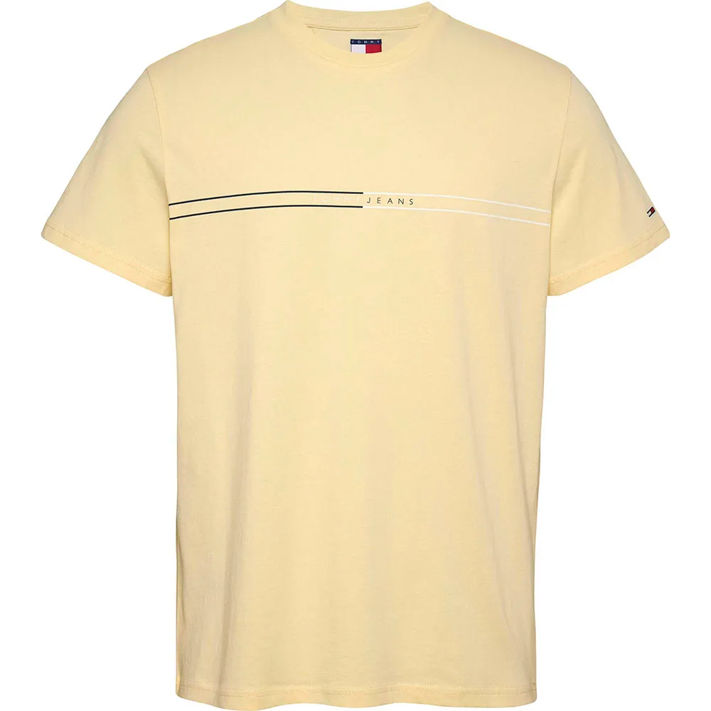 

Футболка с коротким рукавом Tommy Jeans Entry Graphic Slim Fit, желтый
