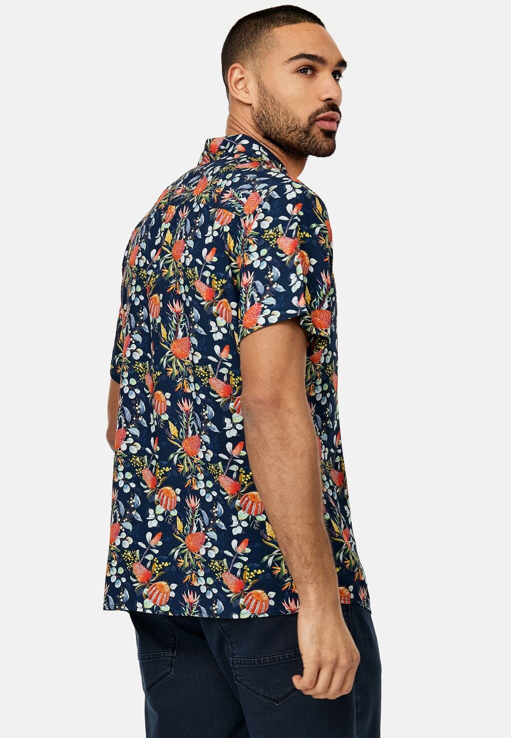 

Рубашка KURZARM PODRICK INDICODE JEANS, темно-синий