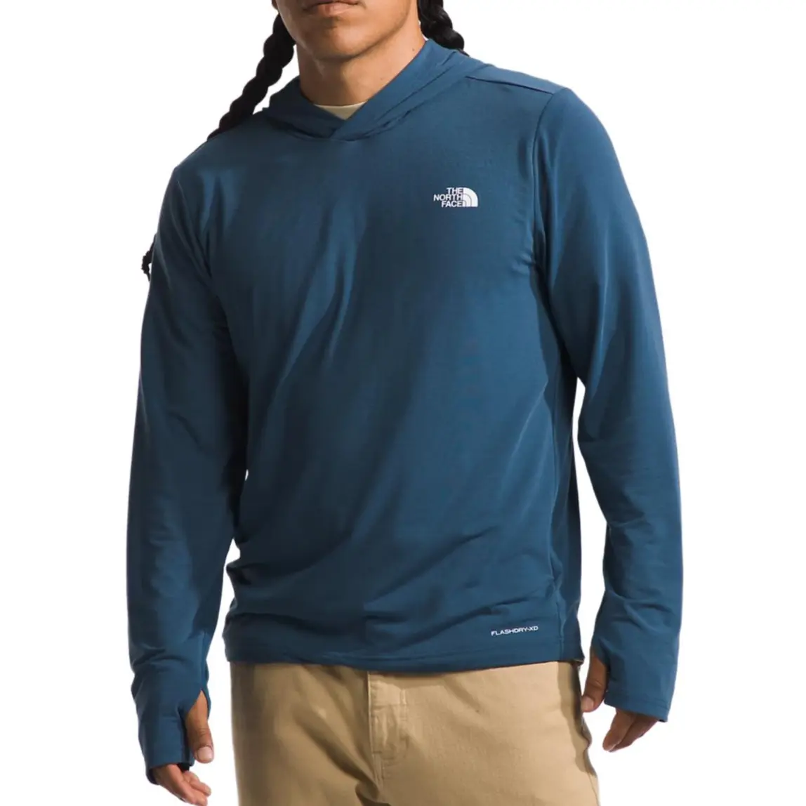 

Толстовка мужская темно-синяя The North Face, темно-синий