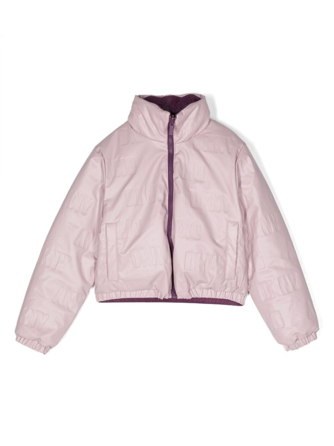 

DKNY двусторонний пуховик, розовый
