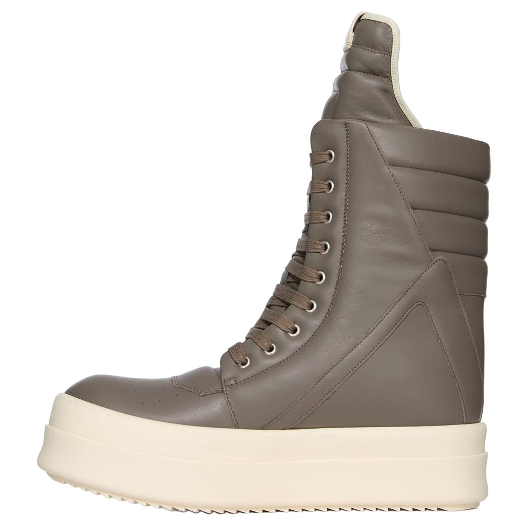 

/RO Кроссовки Geobasket High Top для скейтбординга, мужские, серые RICK OWENS, Original Shoe Box Included