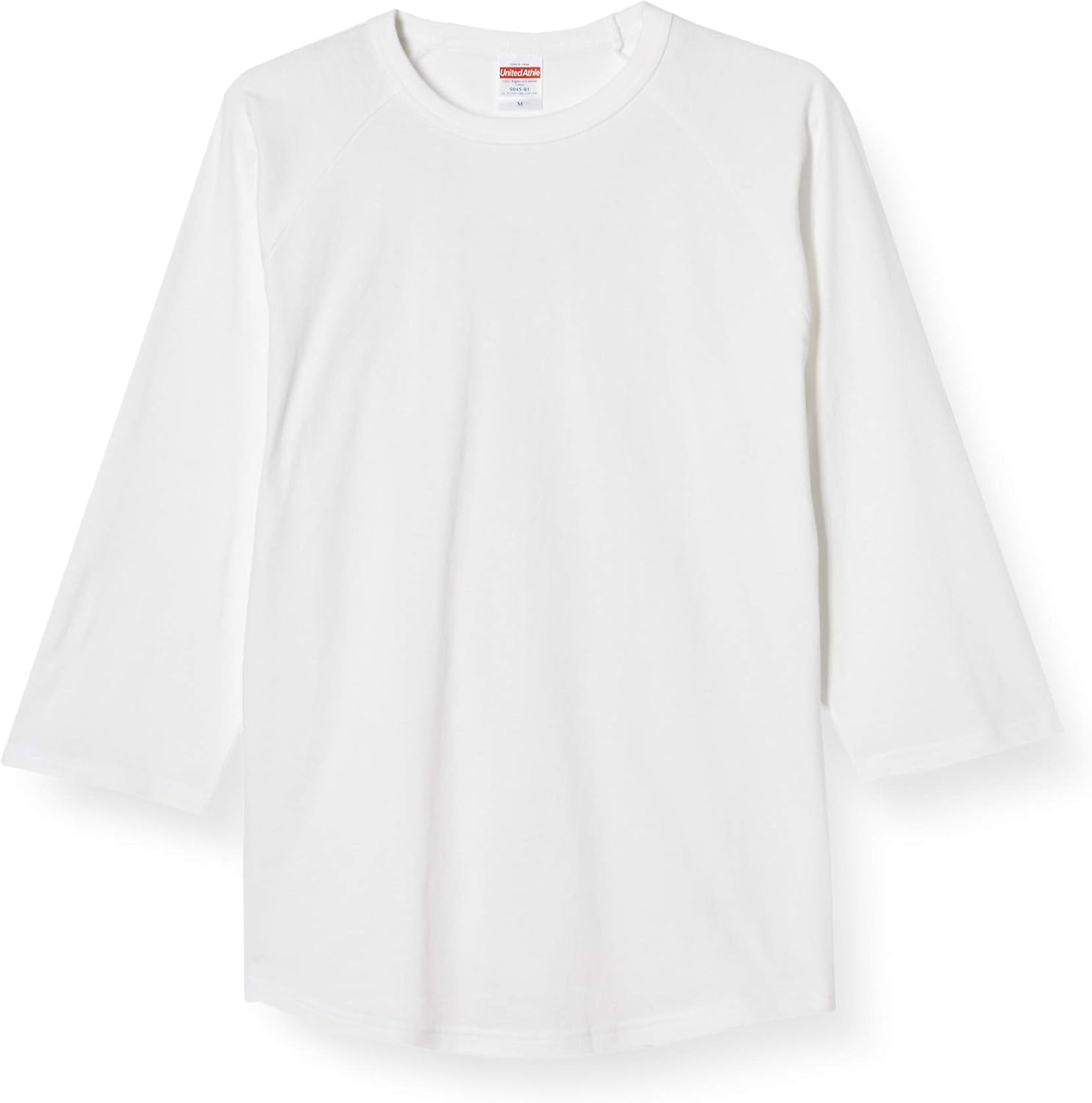 

Мужская футболка-реглан United Athle 504501, плотность ткани 5,6 унций, с рукавами 3/4, белый