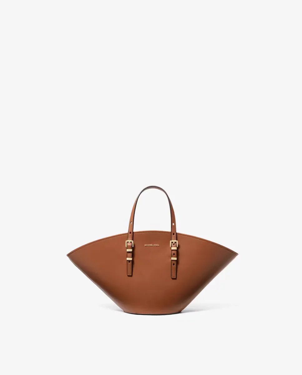 

Сумка-тоут Isa mini из натуральной кожи Michael Michael Kors, коричневый