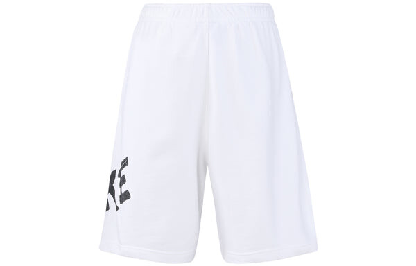 Шорты printing casual sports breathable shorts white Nike, белый — фото 2