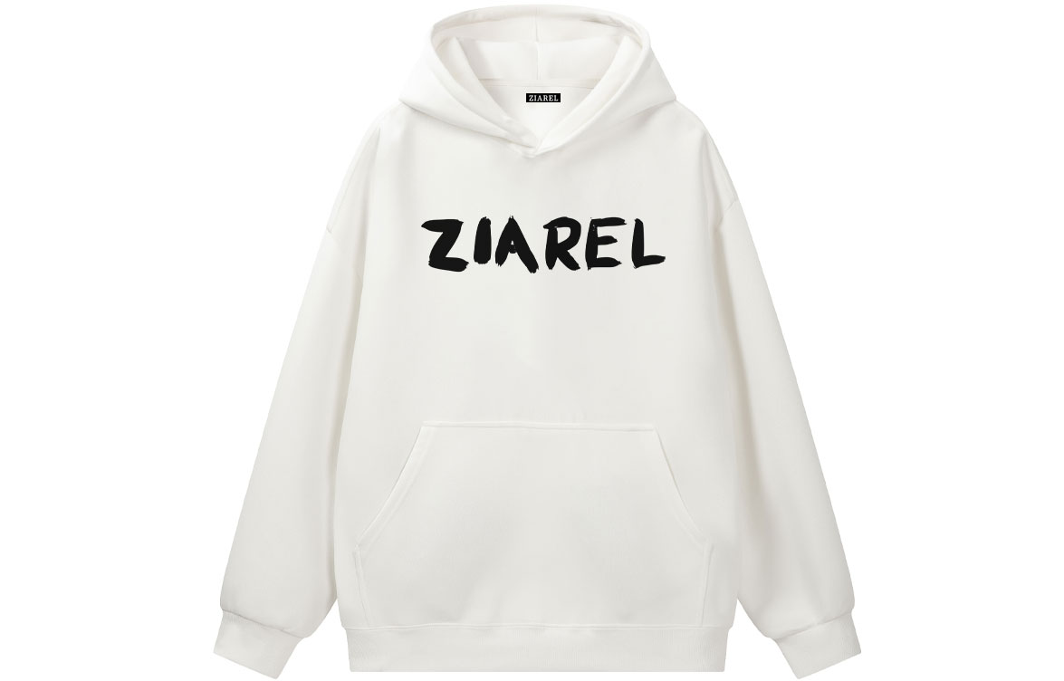 

Толстовка Unisex Hooded Moderate Heavyweight ZIAREL, белый[kitten]