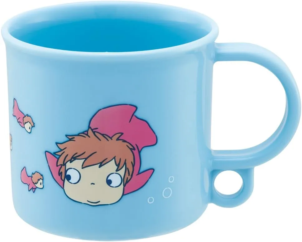 Skater KE5AAG-A Ponyo on The Cliff Studio Ghibli 201,1 мл (200 мл) антибактериальная кружка, подходит для посудомоечной машины, сделано в Японии
