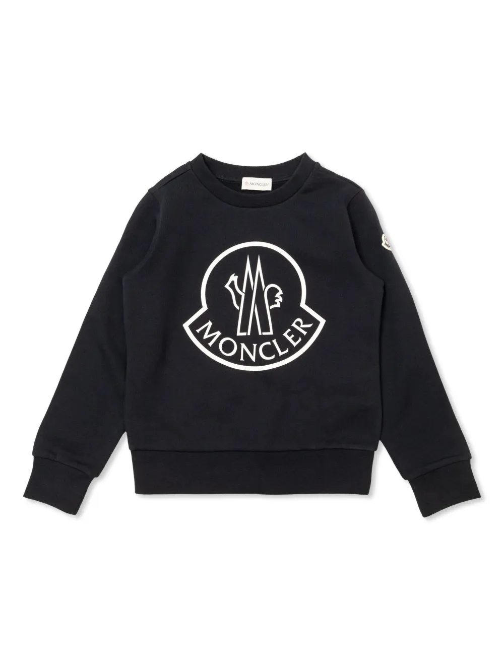 

Толстовка с логотипом Moncler Enfant, синий