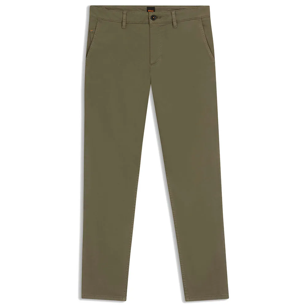 

Брюки чинос BOSS 10242156 Tapered Fit, зеленый