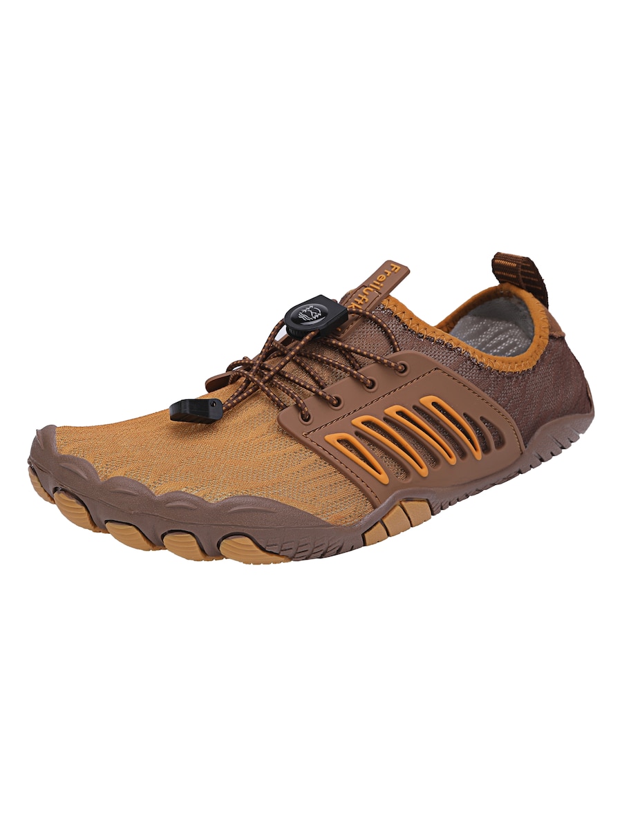 Спортивные туфли на шнуровке Freiluftkind  Tokai rutschfeste universal Barfußschuhe, коричневый — фото 4