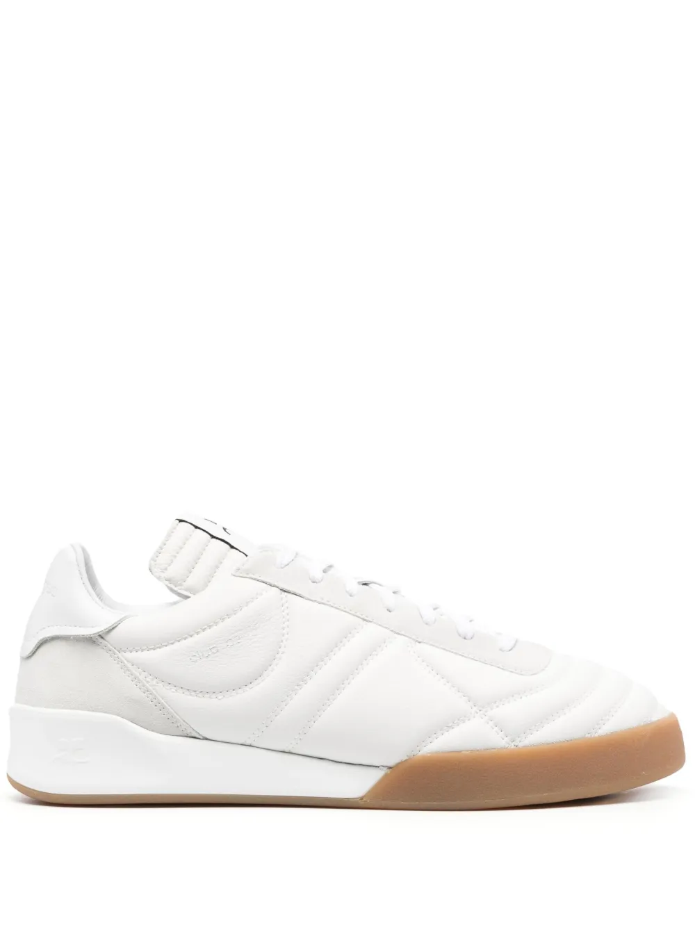 

Кроссовки на шнуровке Courrèges, белый