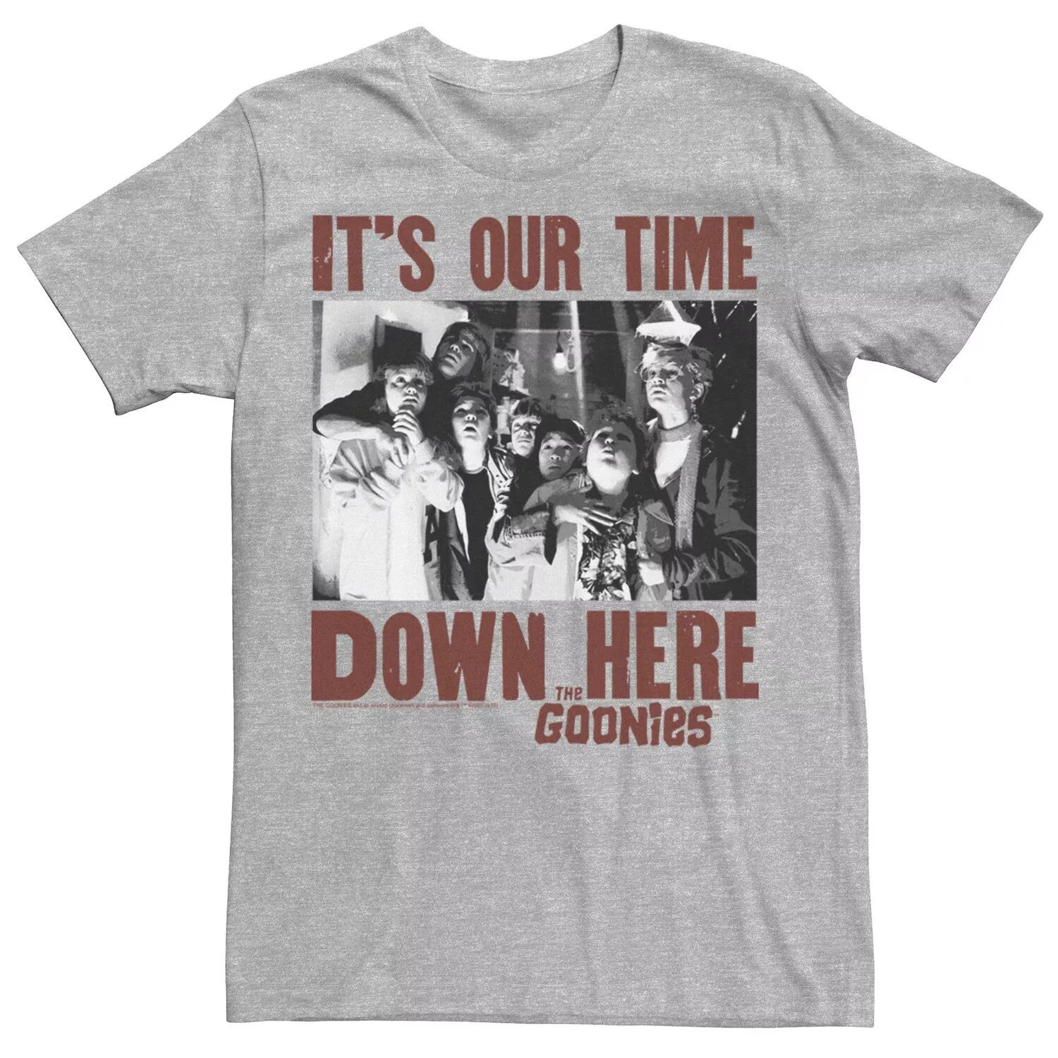 

Мужская футболка с надписью The Goonies It’s Our Time Down Here Licensed Character