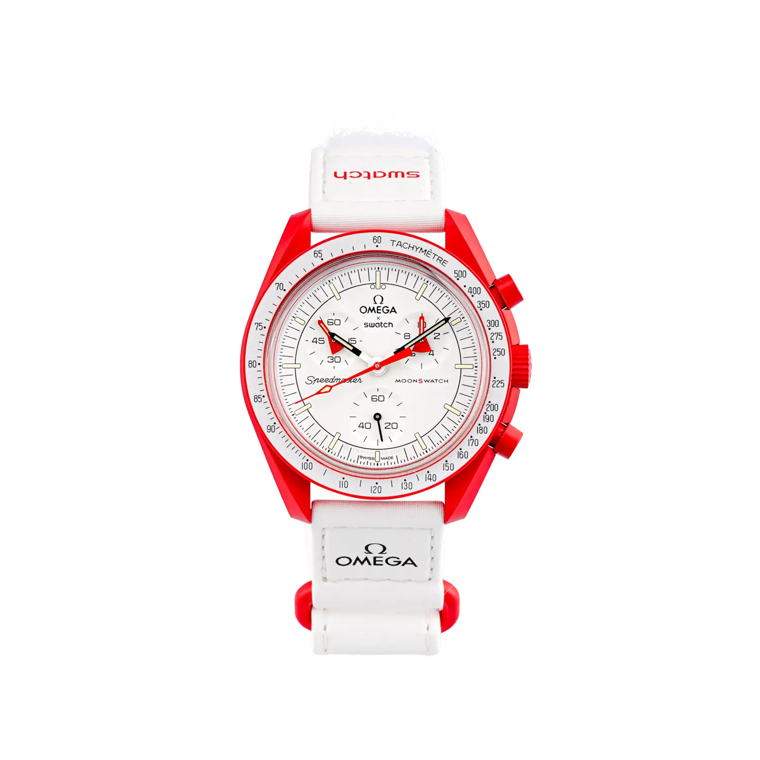 

SWATCH Часы X Omega Bioceramic Moon Mission To Mars SO33R100