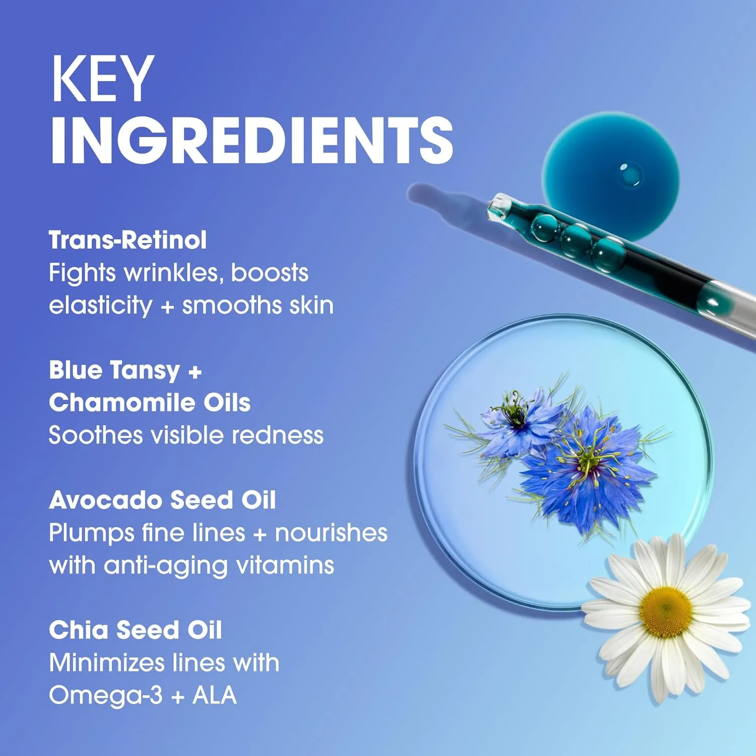 Масло для лица Sunday Riley — Luna Retinol Sleeping Anti Aging Night Face Oil ( .), blue, 14.8 мл — фото 4