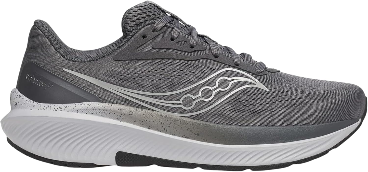Мужские кроссовки для бега по шоссе Saucony Echelon 10, черный/угольный — фото 2