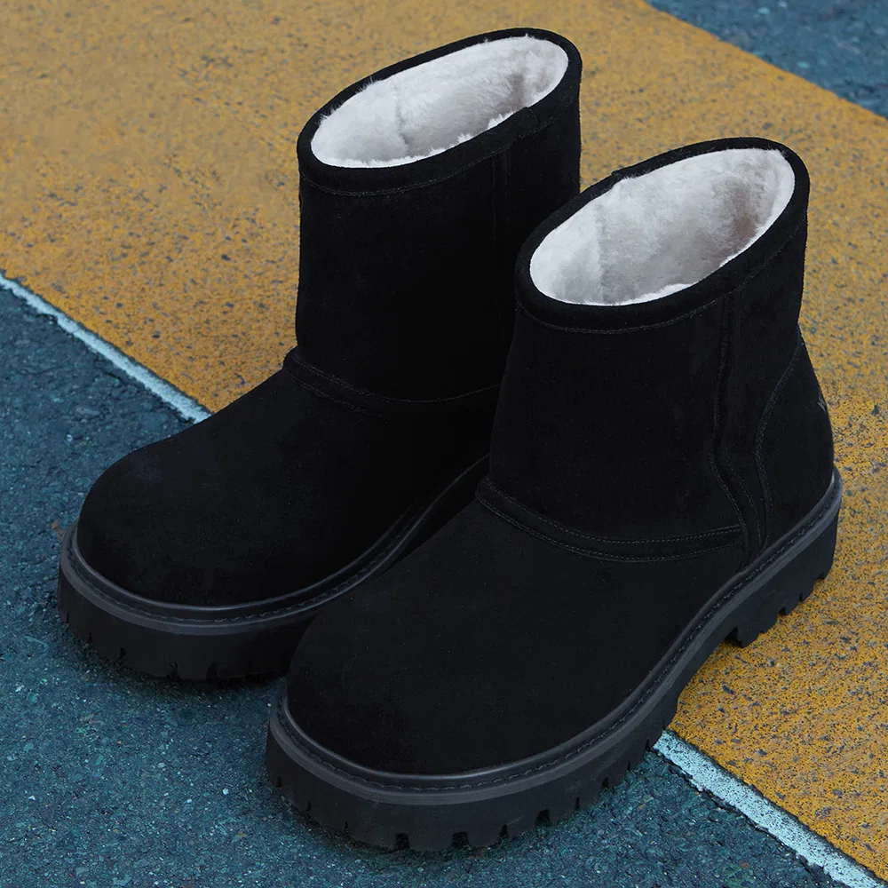 Мужские зимние ботинки Wetheroad Wtrd5121 Snow Heavy, чёрные
