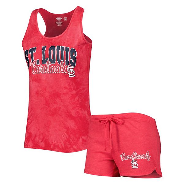 

Женский комплект для сна с майкой racerback и шортами concepts sport red st louis cardinals billboard Unbranded