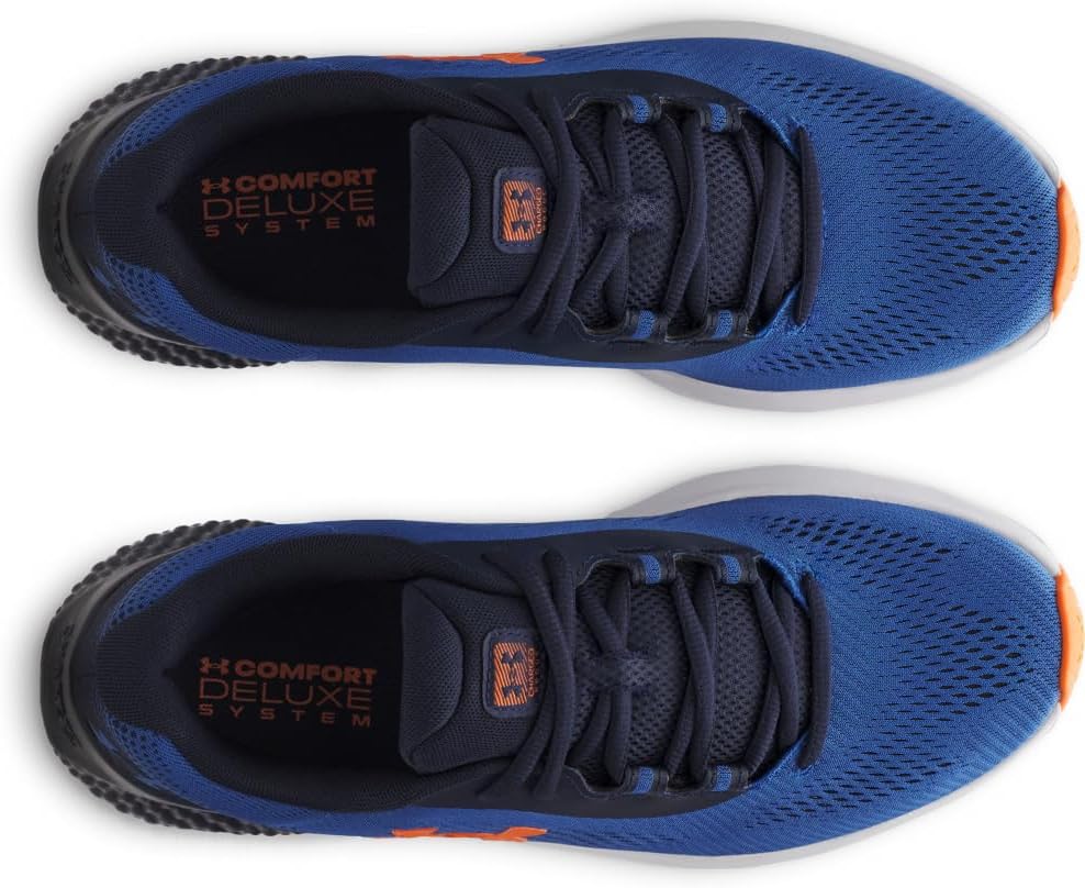 Мужские кроссовки Under Armour UA Charged Surge 4, синий/оранжевый — фото 4