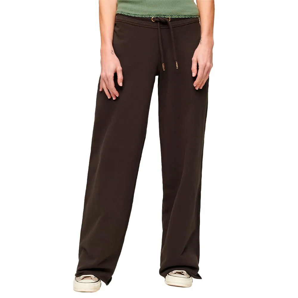 

Джоггеры Superdry Essential Logo Straight, черный