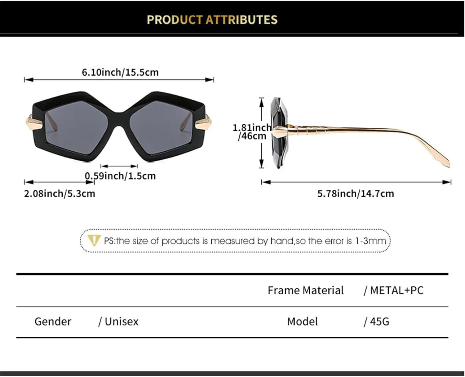 

Willochra — большие шестиугольные солнцезащитные очки для женщин и мужчин, модные, роскошные, дизайнерские, винтажные, панк, сексуальные, в крупной оправе, C1