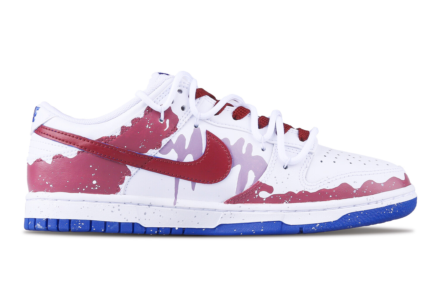 

Кроссовки Nike Dunk Skateboard Shoes Women's Low-Top White, белый