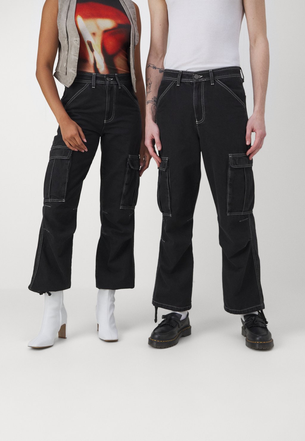 

Джинсы свободного кроя UNISEX BDG Urban Outfitters, цвет Black