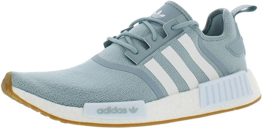 Кроссовки adidas NMDr1 для мужчин, белый/серый — фото 4