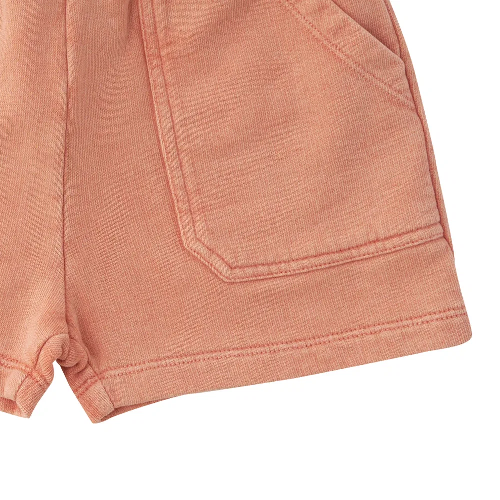 Детские неоновые шорты оранжевого цвета от Bonton — фото 4