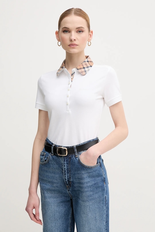 

Поло Malvern Barbour, белый