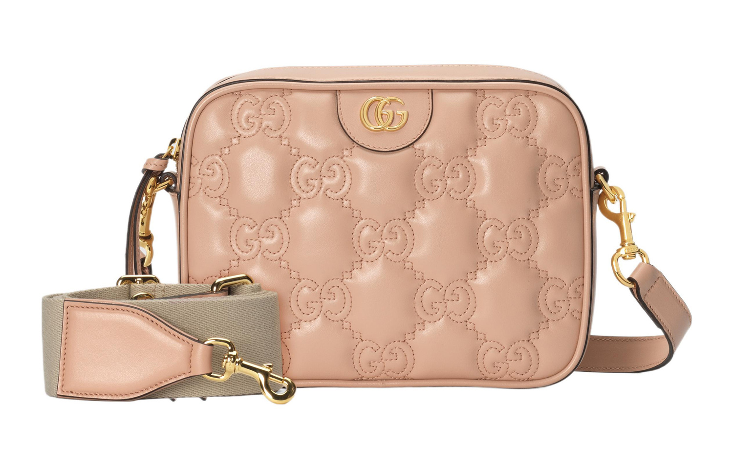 Женская кожаная сумка кросс-боди GUCCI Matelass? — фото 2
